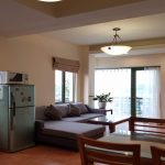 Balcony 2 – bedroom apartment with open view in Au Co street, Tay Ho district for rent