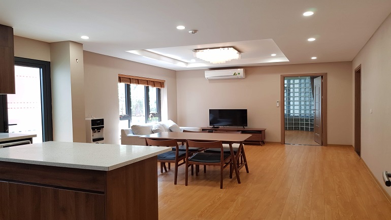 Very nice 2 – bedroom apartment in To Ngoc Van street, Tay Ho district for rent