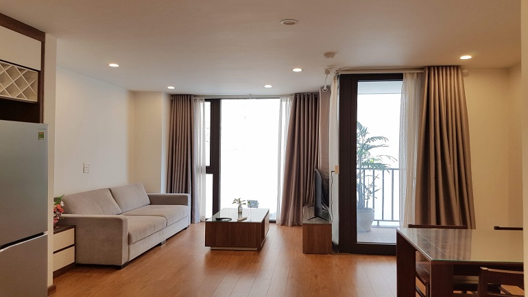 Brand – new two bedroom apartment in To Ngoc Van street, Tay Ho district for rent