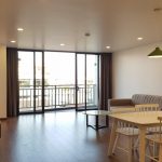 Bright 2 – bedroom apartment with balcony in Trinh Cong Son street, Tay Ho district for rent