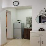 Bright one bedroom apartment with balcony in Ngoc Khanh street, Ba Dinh district for rent