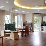 Bright one bedroom apartment with lake – view in Truc Bach, Ba Dinh district for rent