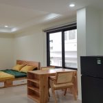 Nice bright studio apartment with balcony in Nguyen Chi Thanh street, Ba Dinh district for rent