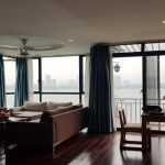Lake – view two bedroom apartment with balcony in Quang Khanh street, Tay Ho district for rent