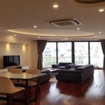 Spacious lake – view two bedroom apartment with balcony in Yen Phu village, Tay Ho district for rent