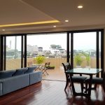 Lake view 2 – bedroom apartment with big outdoor space in Yen Phu village, Tay Ho district for rent