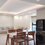 Bright modern 2 – bedroom apartment with balcony in Doi Can street, Ba Dinh district for rent